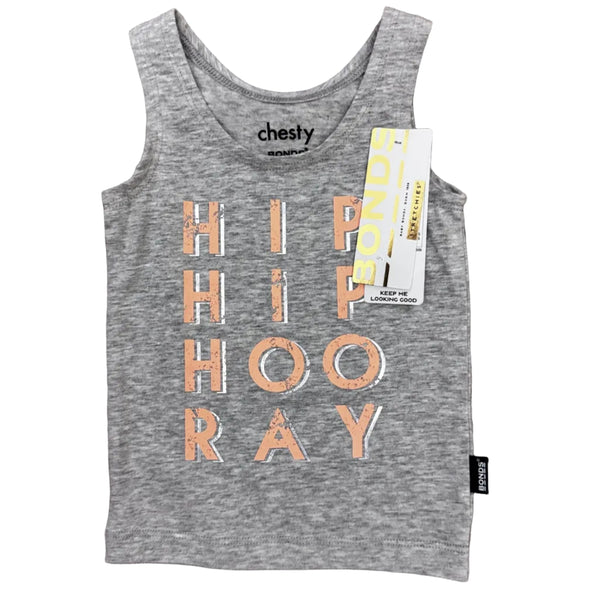 Bonds Hip Hip Hooray Singlet
