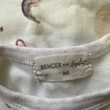 Bencer & Hazelnut Planet Print Bodysuit