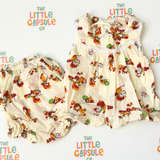 Vintage Farmer Girl Two-Piece Set