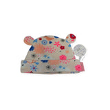 Halcyon Nights Floral Ears Cotton Beanie
