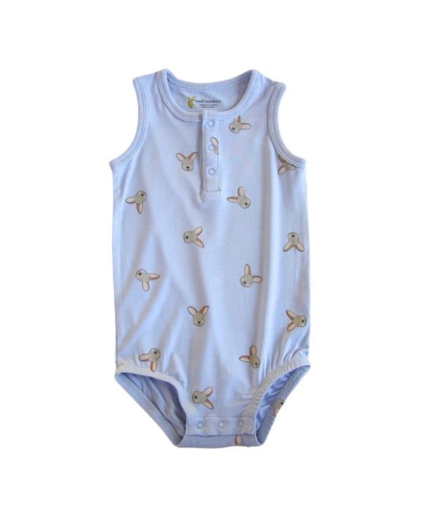 Petit Bamboo Blue Bodysuit