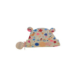 Halcyon Nights Floral Ears Cotton Beanie