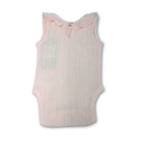 Bebe Light Pink Frill Collar Bodysuit