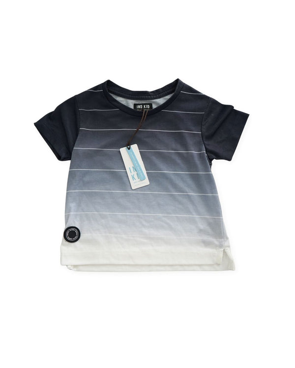 Ind Kid Blue Stripe Tee
