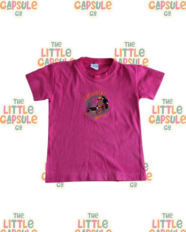 “Cataratas Tucán” Embroidered Tee