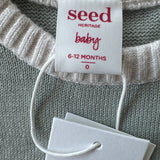 Seed Heritage Sage Green Cotton Knit