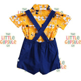 Davari Junior Vintage Overall Set