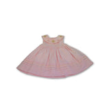 Korango Pink Embroidered Collar Dress