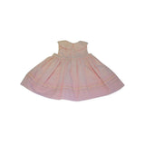 Korango Pink Embroidered Collar Dress