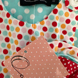 Oobi Dot Dress with Flower