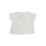 Miann & Co Tropical Tribe White Tee