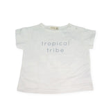 Miann & Co Tropical Tribe White Tee