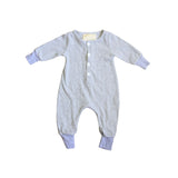 Worrn Grey Romper
