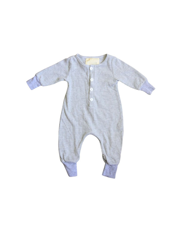 Worrn Grey Romper