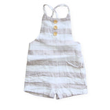 Two Darlings Striped Overalls