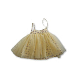 Aubrie Yellow Floral Cotton Pinny