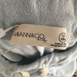 Miann & Co Light Blue Terry Towel Shorts
