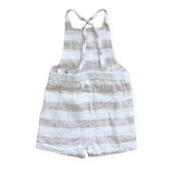 Two Darlings Striped Overalls