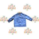 Purebaby Sherpa Denim Jacket