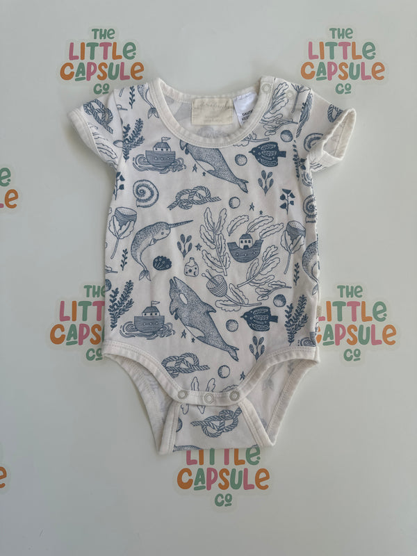 Wilson & Frenchy Blue Ocean Bodysuit