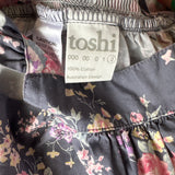Toshi Navy Blue Sleeveless Floral Dress