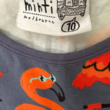 Minti Flamingo Hi-Low Dress