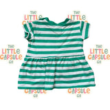 Seed Green Stripe Dress
