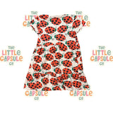 Minti Ladybug Print Dress