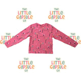 Minti Pink Flamingo Top