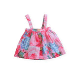 La Sienna Pink Pinny Dress