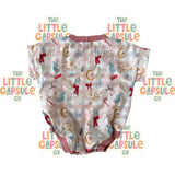 Our Little Legend Unicorn Christmas Playsuit