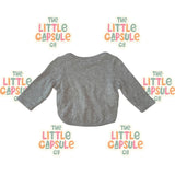 Country Road Grey Knit Logo Jumper