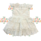 Marlo Baby White Lace Dress