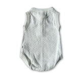 Bilbi Dewdrop Snow Button Bodysuit