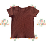 Soll The Label Brown Tee