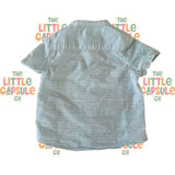 Zara Blue & White Stripe Shirt