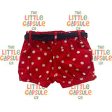 Sprout Red Shorts