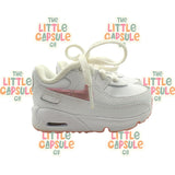 Nike White & Pink Sneakers