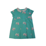 Jacadi Paris Teal Dove Dress