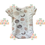 Bencer & Hazelnut Planet Print Bodysuit