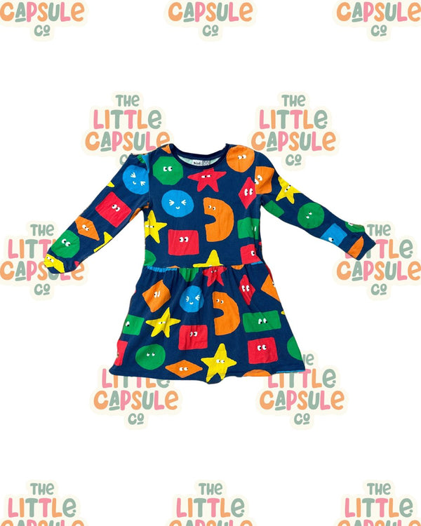 Minti Fun Shape Print Dress