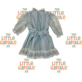 Delta Girl Vintage Long Sleeve Dress