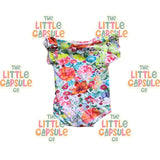 Kip & Co Bright Floral Bodysuit