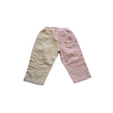 Ziggy Lou Pink Crème Logo Cord Pants
