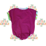 Our Little Legend Magenta Romper