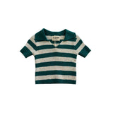 Ponchik Green & Cream Polo