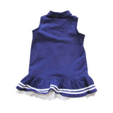 Ralph Lauren Navy Lace Hem Dress