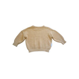 Ziggy Lou Taupe Chunky Knit Jumper