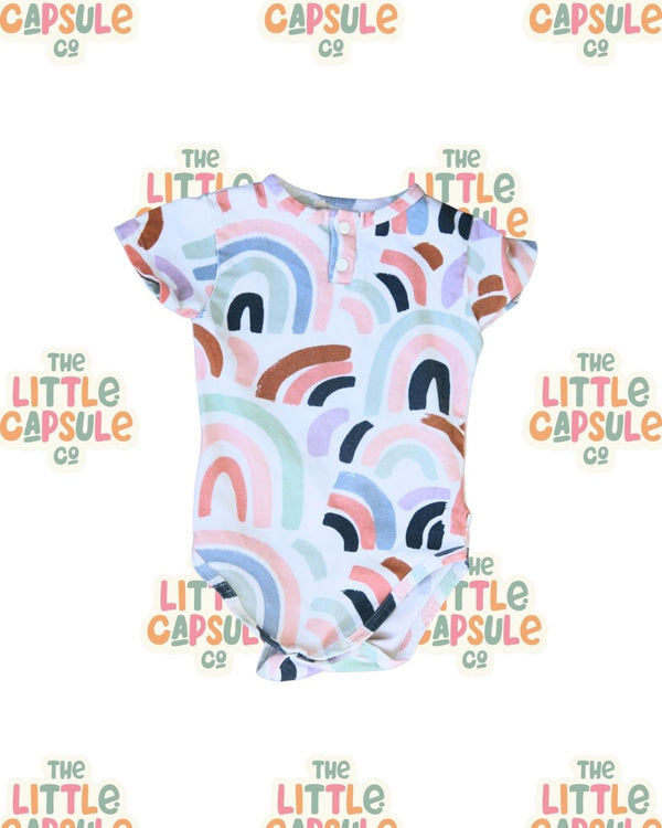 Snuggle Hunny Rainbow Bodysuit