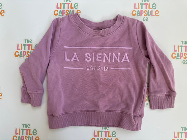La Sienna Logo Jumper